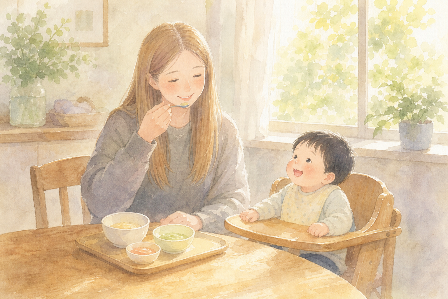 離乳食の温度管理・温感スプーン 記事
