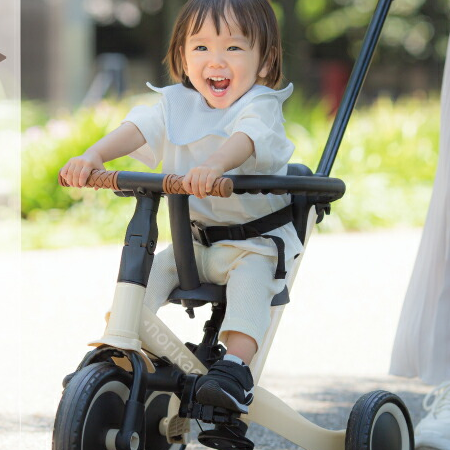 のりかえ三輪車GX ガード押し棒付き（4WAY）の商品写真